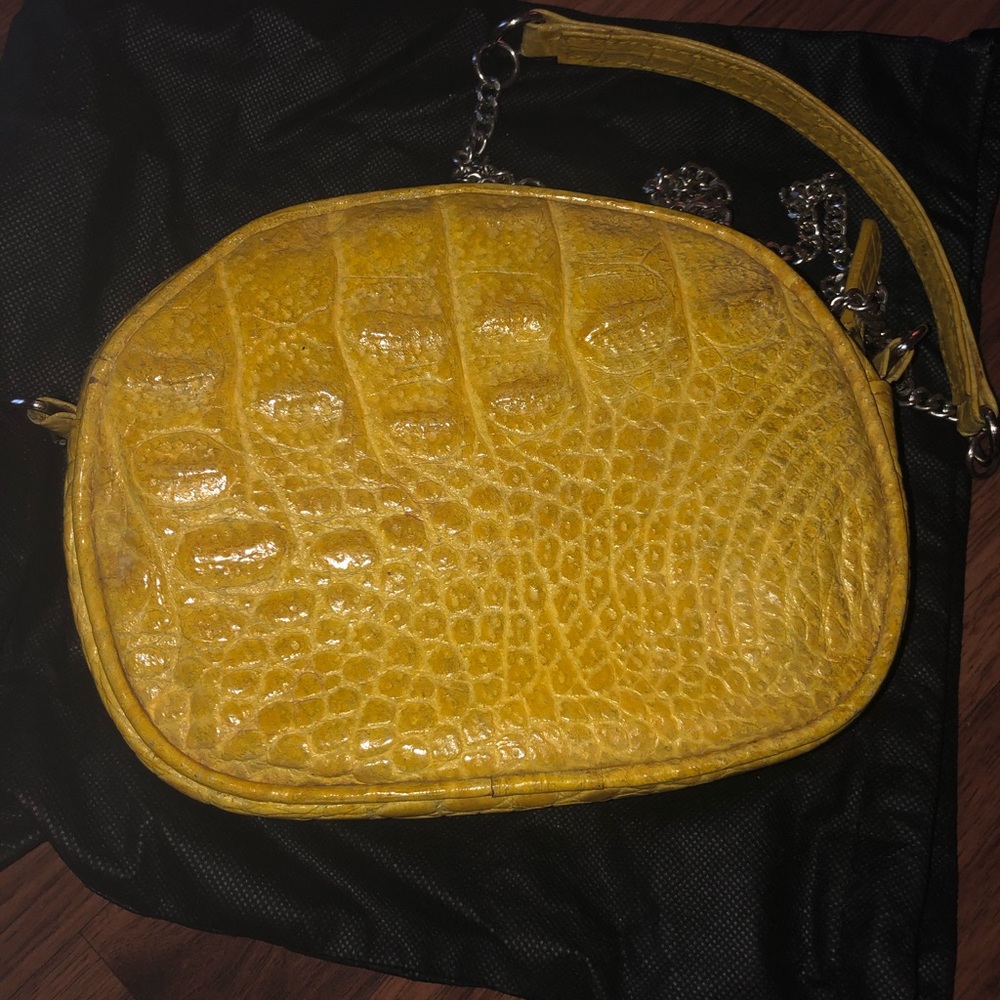 Veari exotic leather crossbody bag